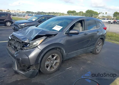 2019 Honda Cr-V Ex-L from USA, damaged, VIN 5J6RW1H81KA023574